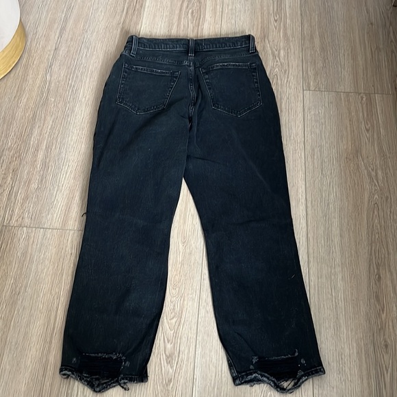 NWOT Abercrombie and Fitch Ankle Straight Ultra High Rise Curve Love - Picture 3 of 3